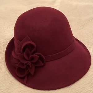 Wool decorative hat